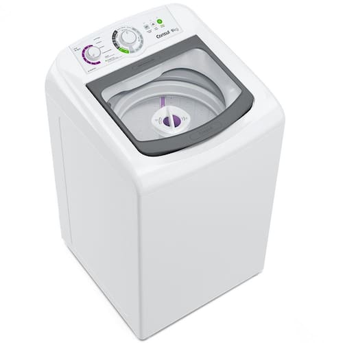imagem-Lavadora de Roupas Consul 9kg CWB09BB com Dosagem Econômica e Ciclo Edredom – Branca - 110V