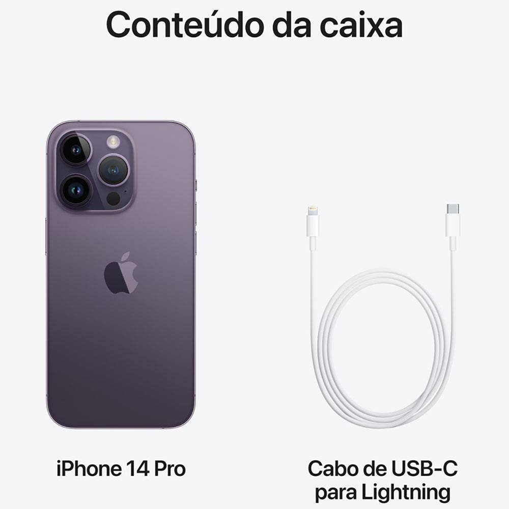 Apple iPhone 14 Pro 1TB Roxo-profundo | Ponto