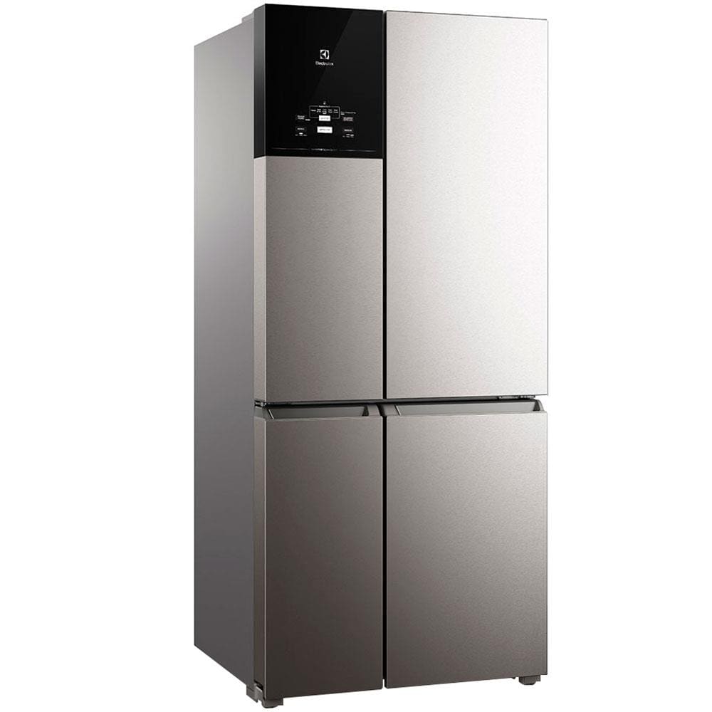 Geladeira Electrolux Multidoor Experience IQ8S Frost Free com Tecnologia Inverter e FlexiSpace 581 L – Inox