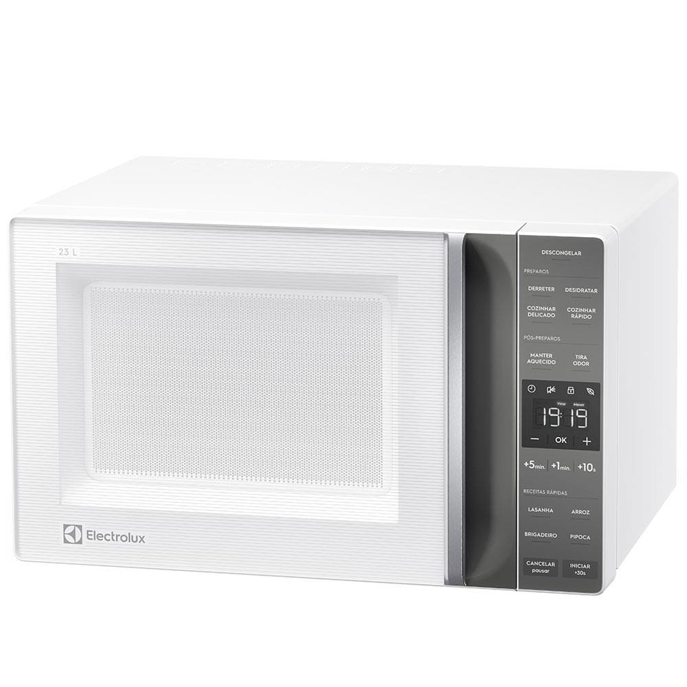 Micro-ondas Electrolux Efficient ME23B Função Manter Aquecido Desidratar Branco 23L - 220V