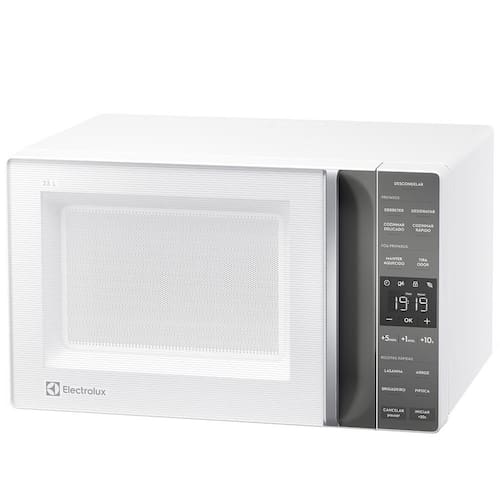 imagem-Forno de Micro-ondas Electrolux Efficient ME23B com Função Manter Aquecido Branco - 23L - 220V