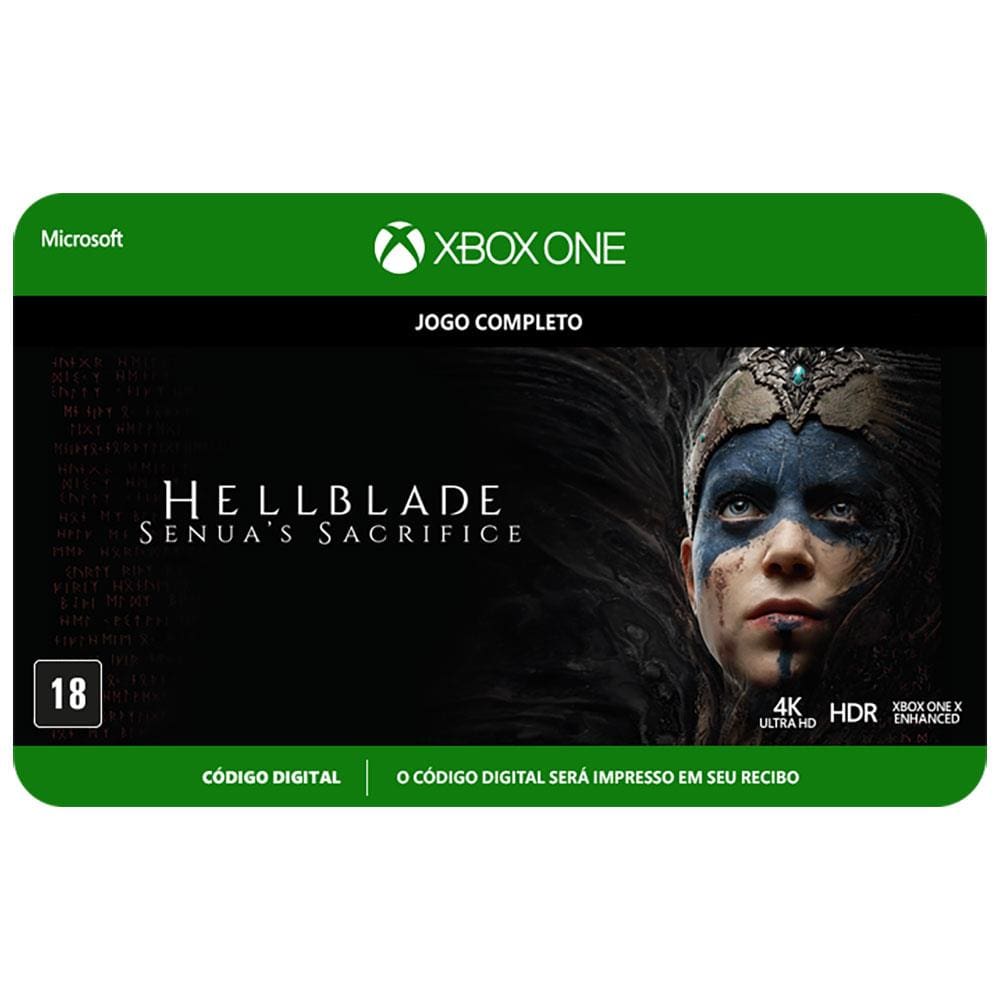 Gift Card Digital Hellblade: Senua’s Sacrifice