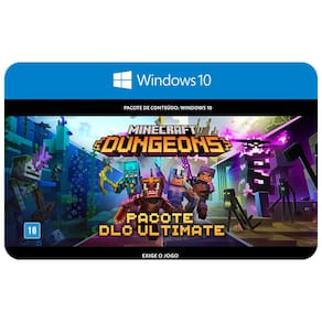 Gift Card Digital Minecraft Dungeons: Ultimate DLC Bundle para PC
