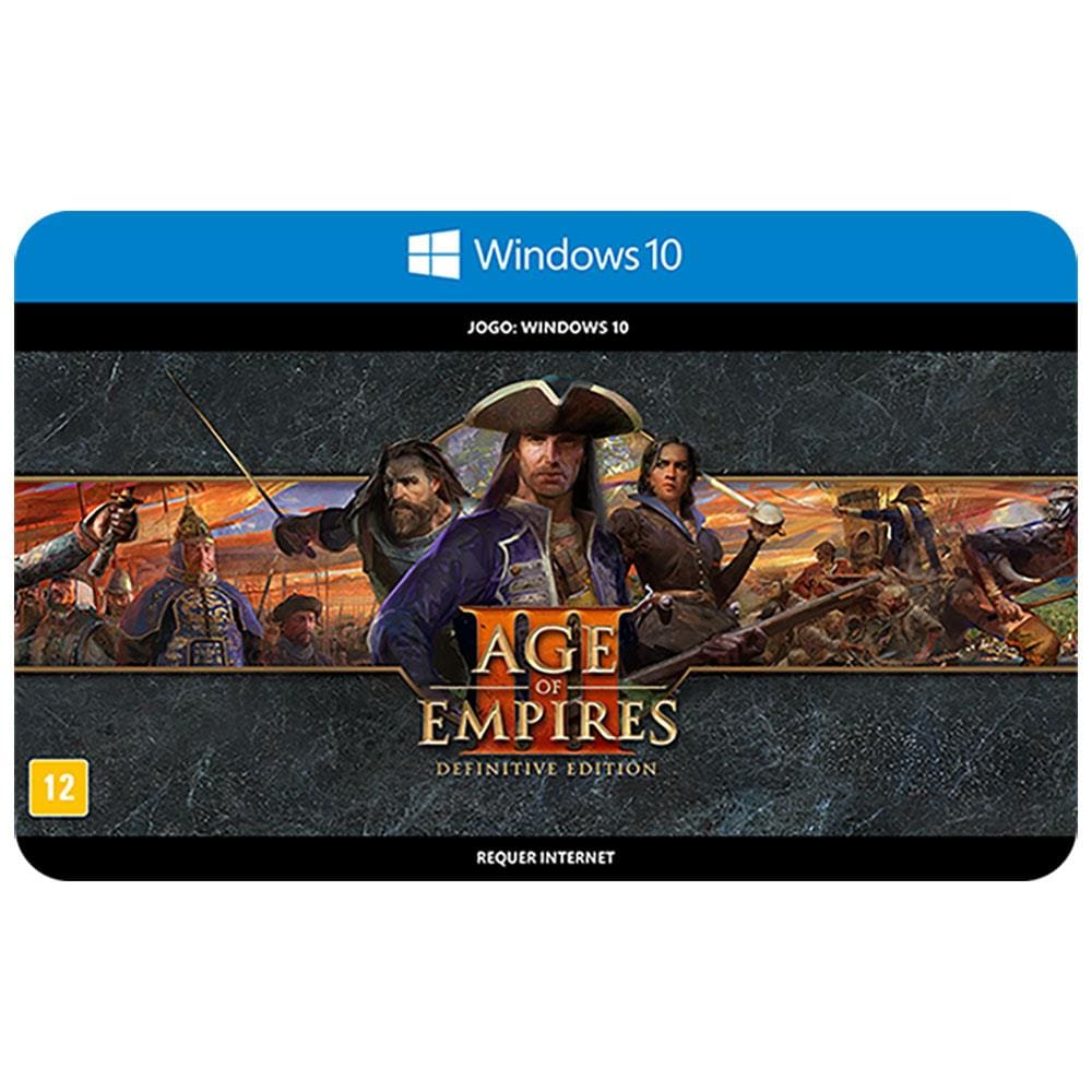 Gift Card Digital Age of Empires 3: Definitive Edition