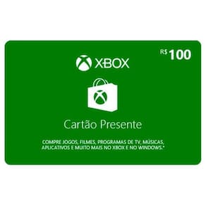 Gift Card Digital Xbox - R$100