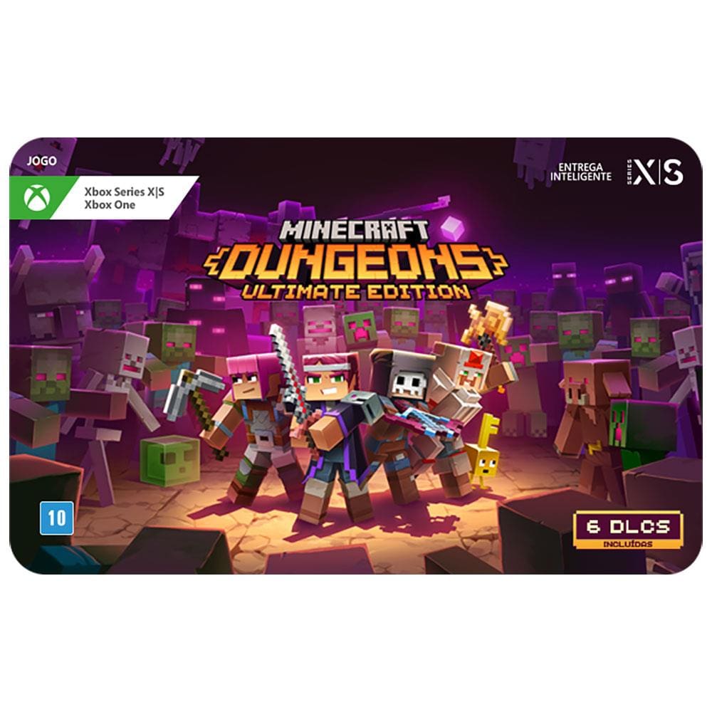 Gift Card Digital Minecraft Dungeons: Ultimate Edition