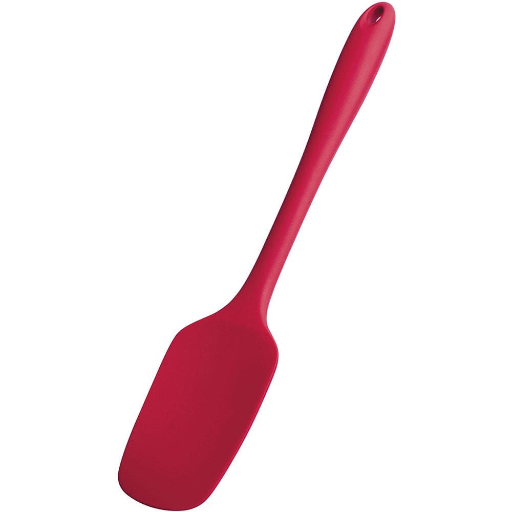 Espátula Grande Euro em Silicone 30 cm - Vermelha
