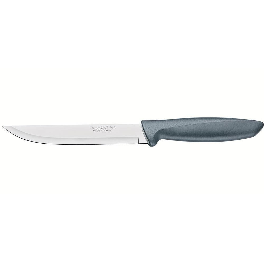 Faca 6” para Cozinha Tramontina Plenus em Aço Inox - Cinza