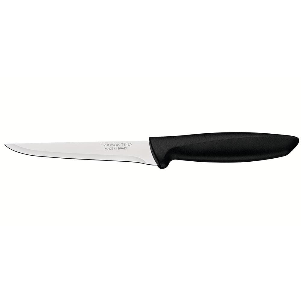 Faca 5” para Desossar Tramontina Plenus em Aço Inox - Preto