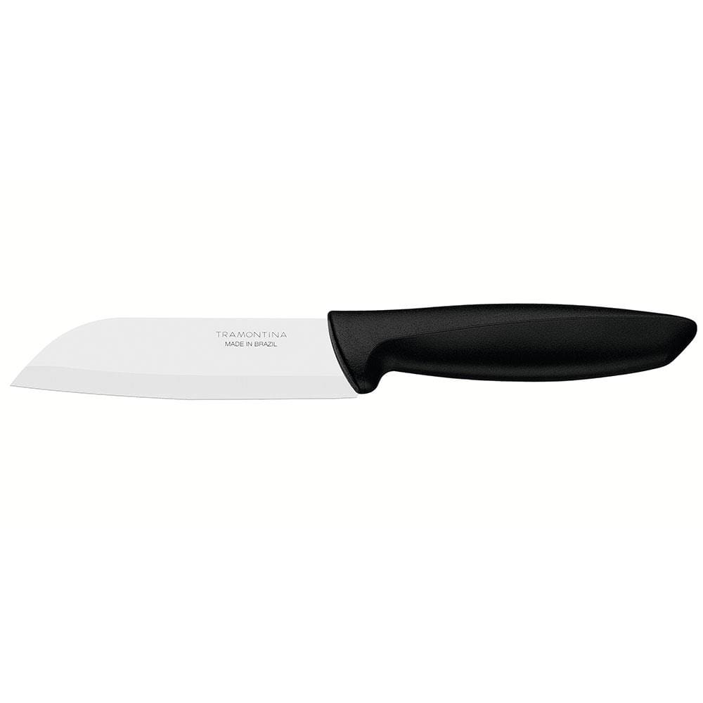 Faca 5” Santoku Tramontina Plenus em Aço Inox - Preto
