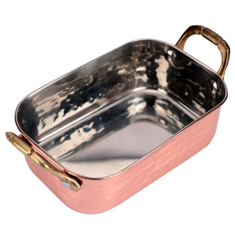 Mini Bowl Martelado Fracalanza em Aço Inox Cobre - 480 ml
