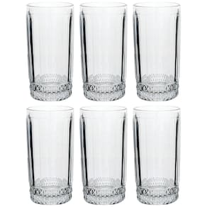 Conjunto de Copos Altos L'Hermitage Splendor 360 ml - 6 Peças