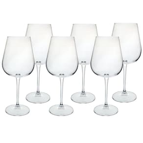 Conjunto de Taças para Vinho Tinto Bohemia Ardea 540 ml em Cristal Ecológico - 6 Peças