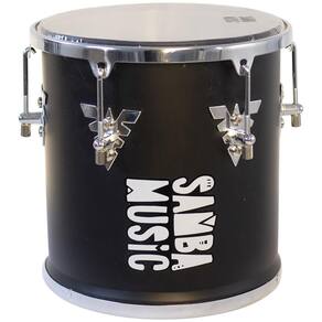 Repique de Mão PHX Instrumentos Samba Music em Madeira 30x12 - Preto