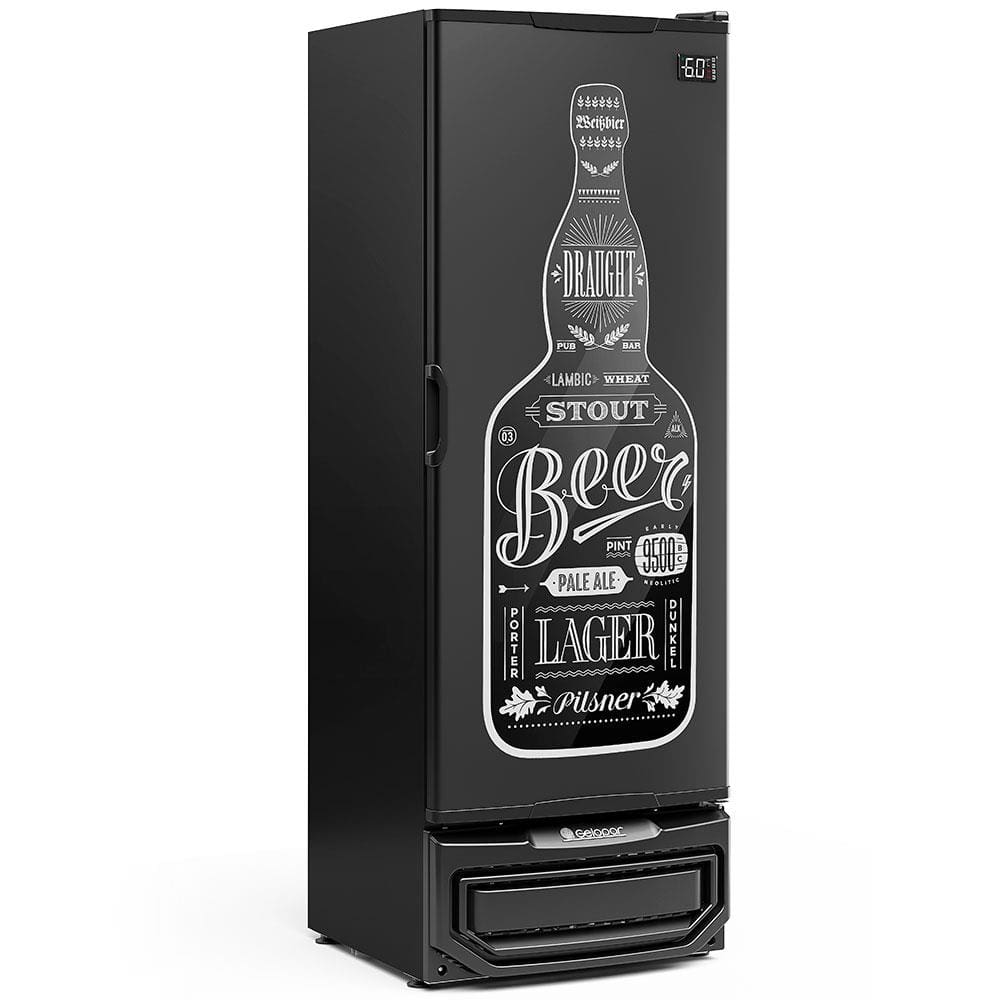 Cervejeira Gelopar GRBA-400 Frost Free Preta – 410 L