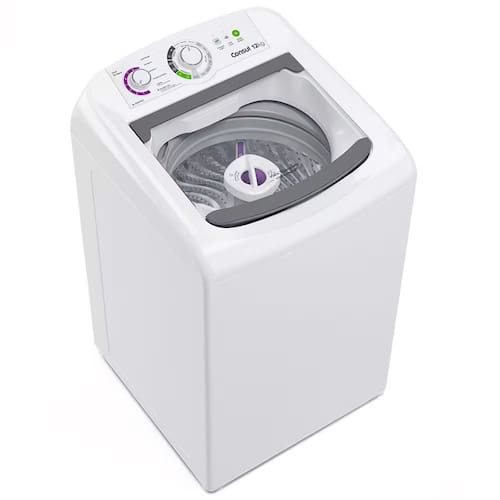 imagem-Lavadora de Roupas Consul 12kg CWH12BB com Dosagem Econômica e Ciclo Edredom – Branca - 220V