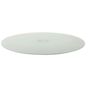 Centro de Mesa Giratório Forma F.Collection em Vidro - 60 cm