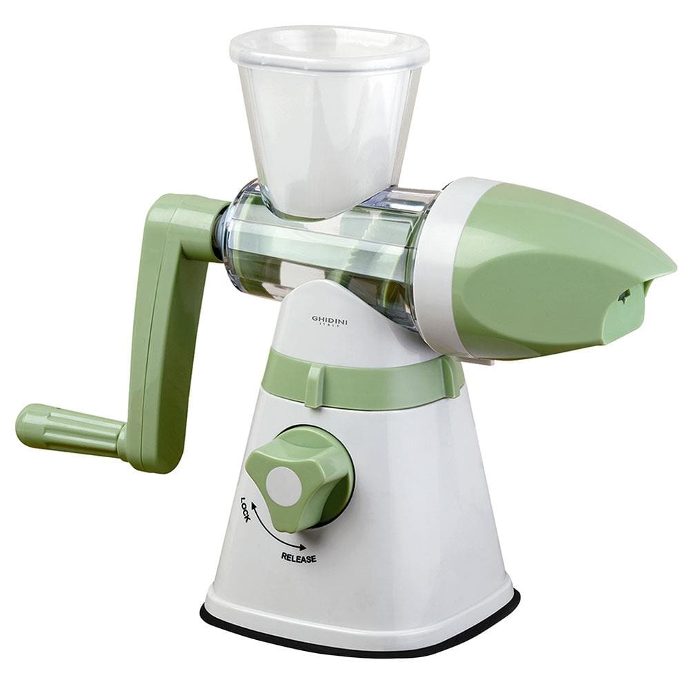 Triturador para Gelato Ghidini Natural Vera em Plástico – Verde/Branco