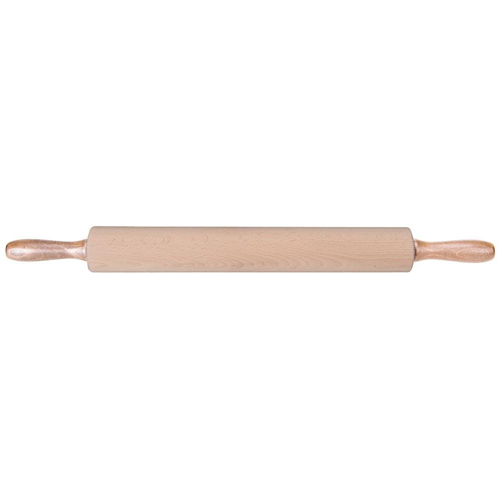 Rolo de Madeira para Massa Eppicotispai com Cabo Giratório - 40 cm
