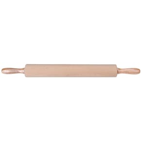 Rolo de Madeira para Massa Eppicotispai com Cabo Giratório - 40 cm