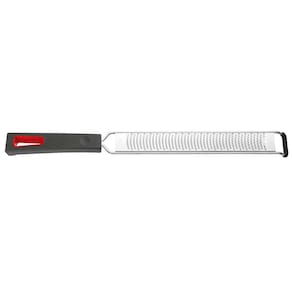 Ralador Raspa Fina em Aço Inox Ghidini Viva - Cinza/Vermelho