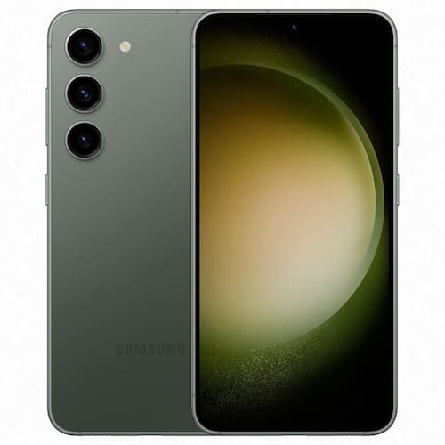 imagem-Smartphone Samsung Galaxy S23 5G Verde 128GB, Tela 6.1'', 8GB RAM, Inteligência Artificial, IP68, Snapdragon 8 Gen 2, Câmera Tripla + Selfie de 12MP