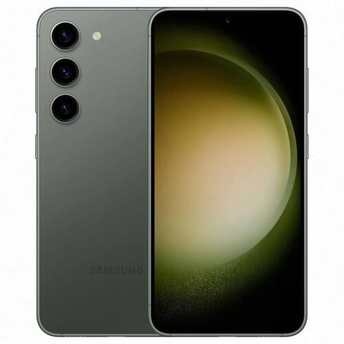imagem-Smartphone Samsung Galaxy S23 5G Verde 256GB, Tela 6.1'', 8GB RAM, IP68, Processador Snapdragon 8 Gen 2, Câmera Tripla Traseira + Selfie de 12MP