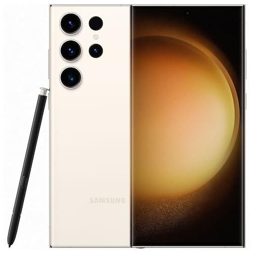 imagem-Smartphone Samsung Galaxy S23 Ultra 5G Creme 512GB, Tela 6.8'', 12GB RAM, Inteligência Artificial, Snapdragon 8 Gen 2, Câmera Quádrupla + Selfie 12MP