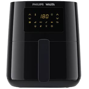 Fritadeira Elétrica Sem Óleo Air Fryer Philips Walita RI9252 Display Digital 4,1 L - Preta