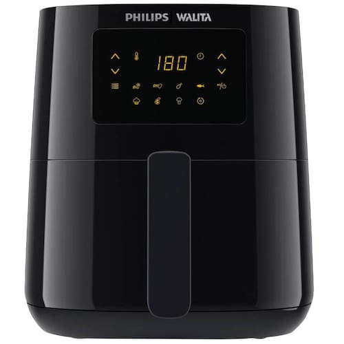 imagem-Fritadeira Elétrica Sem Óleo Air Fryer Philips Walita RI9252 Display Digital 4,1 L - Preta - 110V