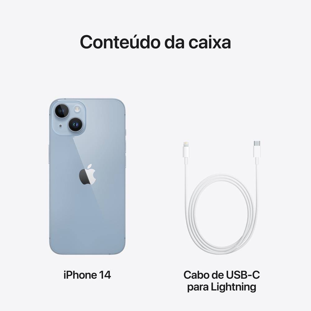 Apple iPhone 14 128GB - Azul | Ponto