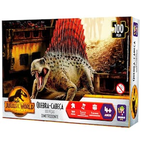 Tiranossauro Rex Gigantesco (110cm ) Quebra Cabeça Dinossauro 3D