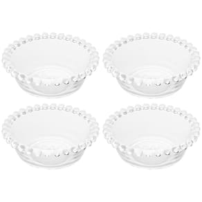 Conjunto de Bowls Wolff Pearl em Cristal 160 ml - 4 Peças