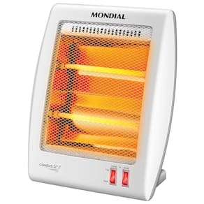 Aquecedor Halógeno Mondial Quartzo Comfort Air II A-15 900W - Branco/Cinza