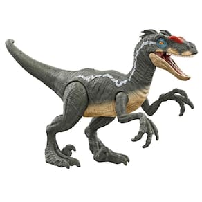 Figura Interativa - Jurassic World - Genyodectes Serus - Dinossauro Mordida  de Ataque - Mattel