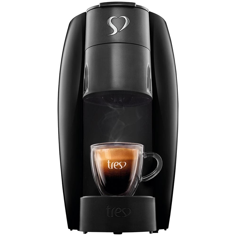 Cafeteira Espresso TRES Lov Automática Multibebidas - Preta