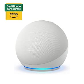 Smart Speaker Amazon Echo Dot 5ª Geração com Alexa – Branca