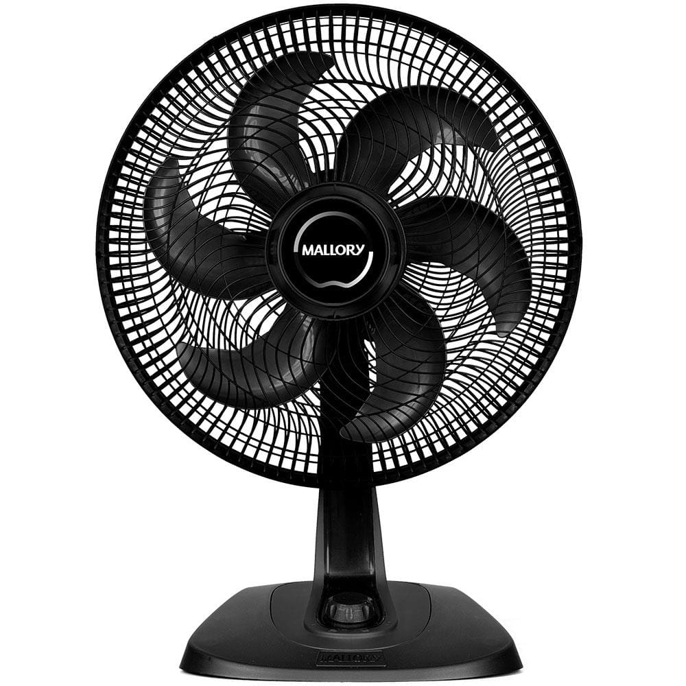 Ventilador de Mesa e Parede 40 cm Mallory Turbo Fresh - Preto