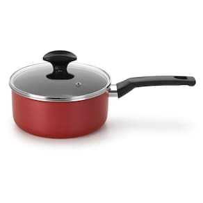 Panela Multiflon Amora com Revestimento Antiaderente Ultra 7 Vermelha - 18 cm