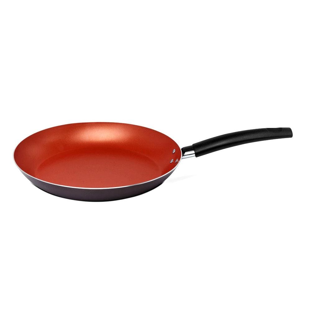 Frigideira Multiflon Terracota com Revestimento Antiaderente Ultra 7 Marrom - 24 cm