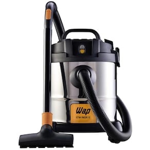Aspirador de Pó e Água Wap GTW Inox 12 1400W 12 litros – Inox/Preto