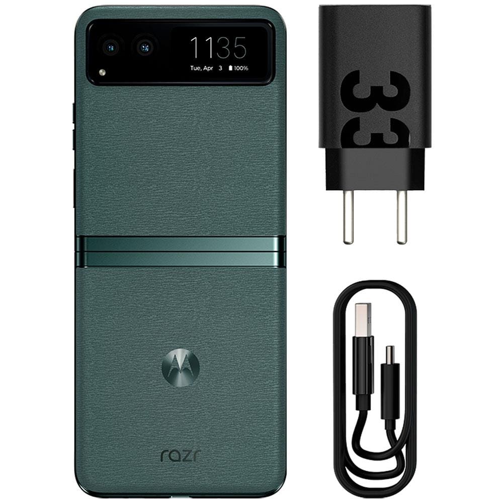 【☆NA(〜5/6)】Motorola razr 40s green Smartphone Motorola Razr 40 5G Sage | Ponto