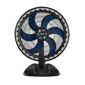 Ventilador de Mesa Arno Xtreme Force Breeze VB50 50cm com 3 Velocidades e 6 Pás - Preto