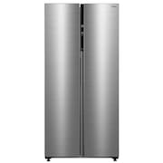 Geladeira Midea Side by Side MDR-S598FGA041 Frost Free com Painel Touch, Função Turbo e Conectividade Via App- Cor Inox Claro - 442 litros
