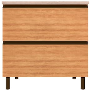 Balcão Bartira Cristal MDP 15mm com 2 Portas - 80cm de largura
