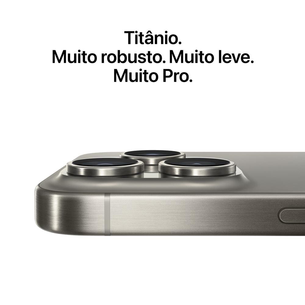 Apple iPhone 15 Pro 256GB - Titânio | Ponto