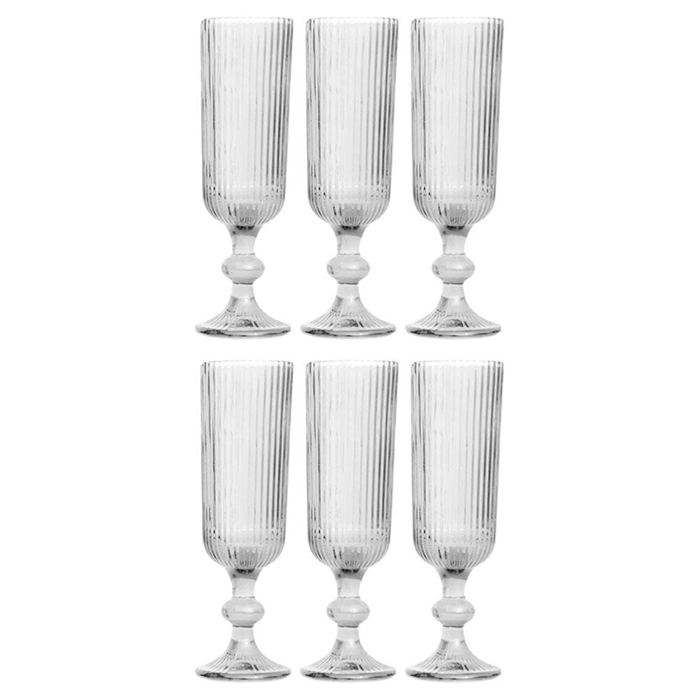 Conjunto de Taças L'Hermitage Cameratta em Vidro 160ml - 6 Peças