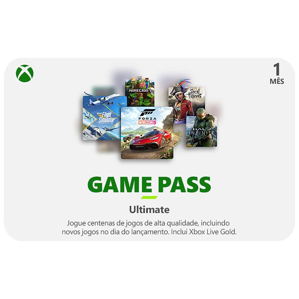 Onde comprar game pass ultimate 1 ano