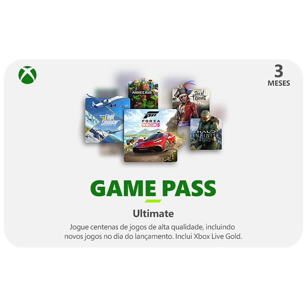 Carto game pass ultimate 1 ano americanas