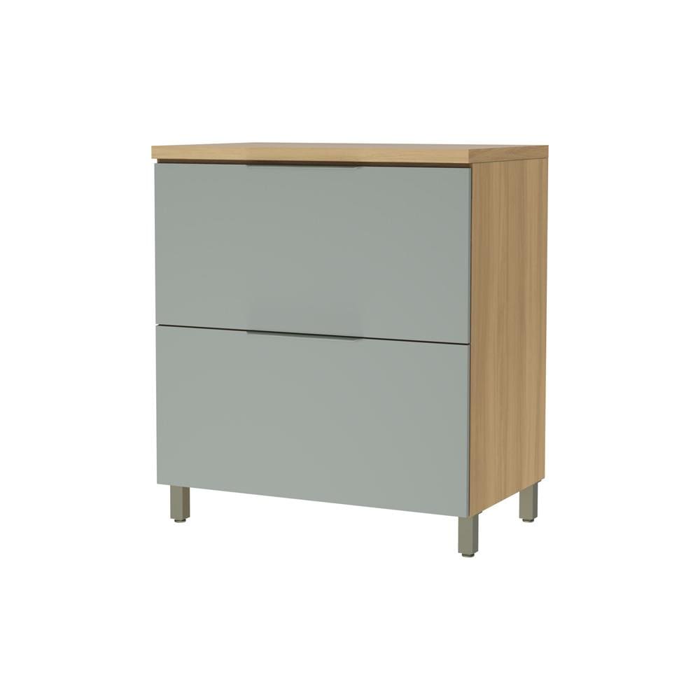Balcão Nesher Marquesa em MDF 15mm com 1 Porta, 1 Gaveta e 1 Prateleira - 80cm de largura